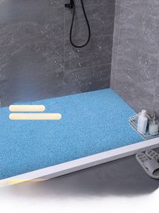 Natural Silicone Rubber Anti-Slip Water Permeable Floor Mat Bathroom Kitchen Balcony Swimming Pool Anti-Fall Foot Pad