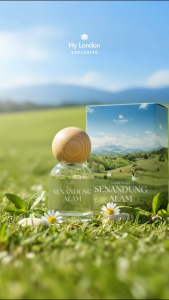 Hy London Nature Extrait De Parfume 30ml aroma wangi segar manis musky tahan lama