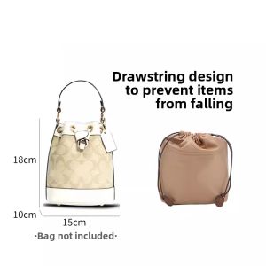 YUESIHUI | Mini Liner Bag Bucket Bag Pearl Extension Chain