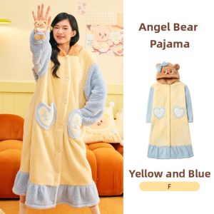 NAITANGPAI | Thick Fleece Cute Teddy Bear Onesie