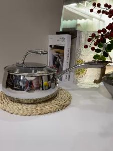Quánh quả táo OYATTON 1618CM quánh kèm vung kính quánh bếp từ quánh cao cấp nồi cao cấp
