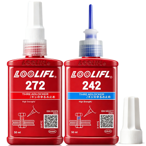 242 272 50mlThreadLocker Screw Glue Quickly Cured Thread Locking Agent Anaerobic Adhesive Corrosion-Resistant Anti-LooseningGlue