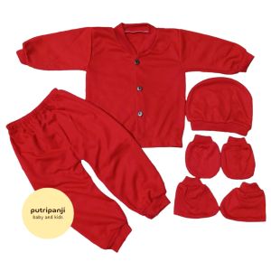 set bayi Newborn/piyama 0-3 bulan baru lahir banyak pilihan warna warna gemoy