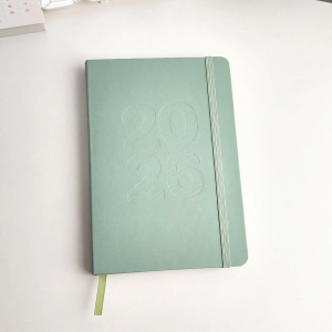 bukuqu Planner 2026 Leather - Enjoy The Little Things - Agenda Planner - Weekly Buku Journal