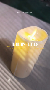 UNTUK UKURAN S DAN M BELI 1 GRATIS 3 (BISA COD) Lampu Lilin Natal 5cm-11cm Led Sumbu Goyang - Lilin Dekorasi Elektrik