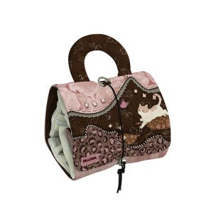 AOSONG | PINK Foldable Large Capacity Portable Makeup Bag