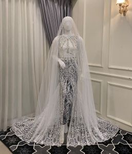 baju akad mewah