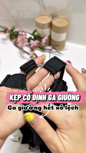 Kẹp Ga Giường 12 Kẹp Chống Trượt Co Giãn Tốt - Dây Kẹp Drap Dây Đai Cố Định Ga Giường Chống 8 Hướng Xê Dịch - Kẹp Cố Định Ga Giường