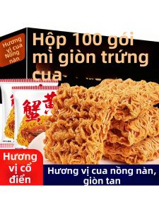 Mì Snack Giòn Vị Cua cho Học Sinh