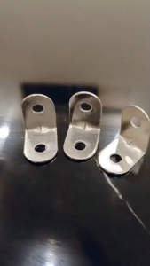 Ke Góc Vuông Inox 201 - (2x2x1.5 cm) Dày 1mm - Phụ Kiện Cố Định Lắp Ráp Tủ Kệ Sửa Chữa Nội Thất DIY