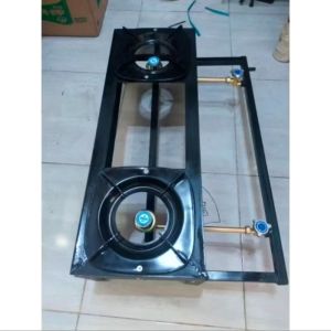 KOMPOR MARTABAK | KOMPOR COBEK MINI 2 TUNGKU UKURAN 12