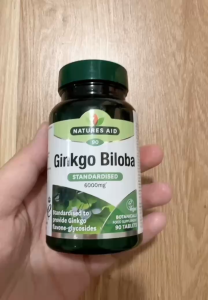 Bộ Não Natures Aid Ginkgo Biloba 6000mg (90 viên)