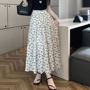 High Waisted Casual Loose Floral Skirt High Waist Casual Loose Floral Skirt