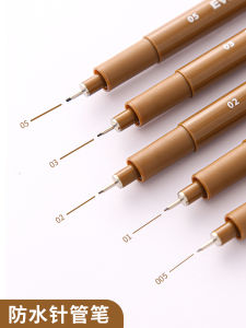 Watercolor Line Pen Artistic Sketchproof Non-smudging Colorful Needle Tube Pen for Drawing Cartoon Hand-drawn Business Supplies