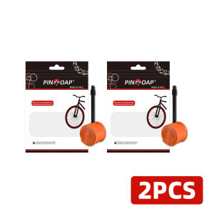 PINMOAP 700c Road Bike Inner Tube Presta Valve Bicycle Tire Tube Lightweight Butyl Rubber Replacement For Racing Cycling Repair