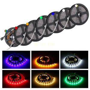 Dc 12 V Volt dải băng đèn LED 2835 12 V DC 60Led/M Dải LED RGB Băng Đèn Diode linh hoạt đèn nền TV 5m
