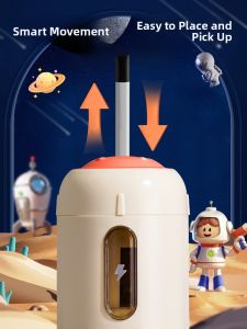 Deli Automatic Electric Pencil Sharpener Large Caliber Rechargeable Adjustable for Boys And Girls Primary School Students