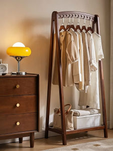 HM | Chinese Style Solid Wood Easy-to-use Clothing Stand