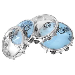 IRIN | M MBAT 8/10inch Tambourine Self-Tuning Double Row Tambourine Stainless Steel Rings Hand Drums Professional Percussion Instrument