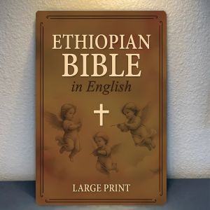 CIFbuy | Biển Kim Loại 2D Cổ Điển Sắt Nặng Phong Cách Retro Câu Kinh Thánh Ethiopia Cựu Ước Chữ In Lớn Câu Kinh Tôn Giáo Trang Trí Tường Chúa Kitô
