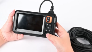 กล้องกล่องส่องสำรับอุตสาหกรรม C30-ม. 4.3นิ้วหน้าจอ IPS ท่อน้ำทิ้งกล้องงูสำหรับตรวจสอบ HD1080P LED IP67กันน้ำ2000MAh สำหรับเครื่องมือตรวจสอบรถ