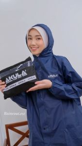 JAS HUJAN RAINCOAT Pria Wanita Baju Celana Bahan PVC 025 ORIGINAL AKULA