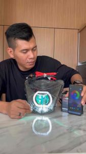 Lampu Depan Honda BeAT ESP Street 2016-2019 Custom Biled Projector & Relay