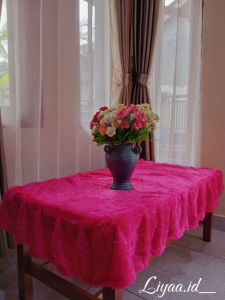 Taplak Meja rumbai Segi Panjang 100x50x20cm Berkualitas