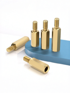 qd | Single Head Hexagonal Copper Pillar Insulation Post