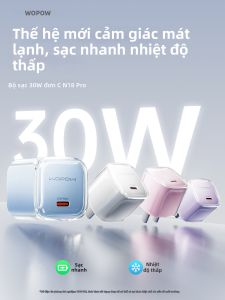 Wopow | Super Fast Charging Adapter 30W Set