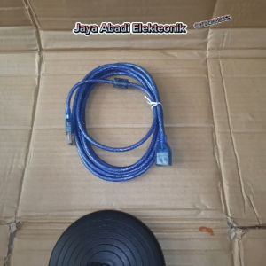 P210 Kabel USB Transparan 3M Sambungan Male to Female