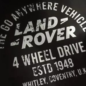 Hoodie Cowok Keren 2023 Viral Tebal Original Fleece Sablon Sweater Otomotif Culture Offroad Land Rover Blandwire