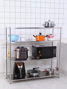 OKK รุ่นสแตนเลส 304 อัพเกรดใหม่ ชั้นวางของ ชั้นวางในครัว ชั้นวางของ3/4/5ชั้น  อัพเกรดใหม่ รับน้ำหนักได้ดี มีหลายขนาด ชั้นวางของสแตนเลสแท้