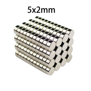 Bộ Nam Châm Tròn Nhỏ 5x2mm - 20/50/100 Chiếc Dùng Cho Làm Đồ Trang Sức DIY Chính Xác & Các Dự Án Điện Tử Móc Từ Tính Nhỏ Bằng Sắt