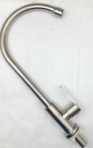 1/2" A50433 A-CLASS Stainless Steel SUS304 Kithen Faucet Pillar Sink Tap/Kepala Pili Paip Sinki Dapur/厨房盆出手推白钢鹅颈水龙头