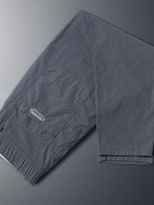 Quần Dài Nam Mùa Hè Thường Ngày Mỏng Đa Năng Thể Thao Rộng Rãi Thời Trang Mới Chín Điểm Quần Dài Ống Đứng Ôm Vừa Vặn