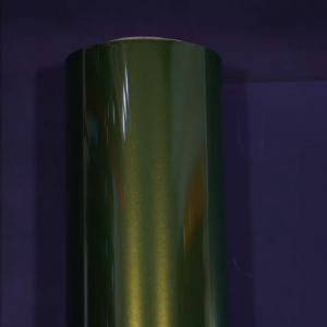 ROLL 50Cm Sticker FANCHI ID-8610 PET Satin Metallic Glossy Mamba Green / ROLL