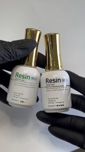 "Resine 99.9 Quick & Fast ver 14g - Izemi": Clear gel đa năng đinh đá nối móng công thức trong suốt mà không ố vàng Độ bóng cao Bền