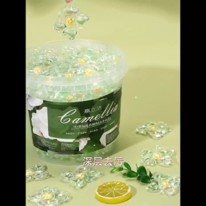 30Pcs Capsule Detergent 5 in 1 Laundry Condensation Beads Sabun Basuh Baju Laundry Bead 洗衣凝珠 去污 持久留香