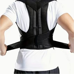 Back Brace Posture Corrector Lumbar Straightener Waist Coluna Postura Vest Correct Corset Shoulder Support Belt for Men & Women