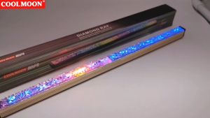 แท่งไฟ แถบแม่เหล็ก 5V ARGB แต่งคอม Coolmoon Diamond Ray 280 Light Bar