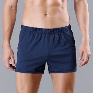 1pc/3pcs Mens Summer Loose Shorts Fashion Comfortable Cotton Boxers Shorts Men Breathable Home Short Sweatpants Casual Shorts