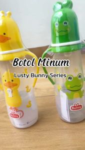 Lusty Bunny Feeding Bottle 125ml 250ml Botol Susu Bayi Baby Gagang Pegangan Slim Neck Regular Dot ASI Anak Karakter
