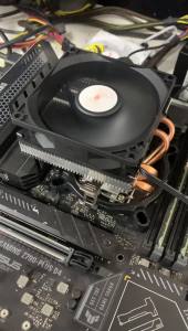 CPU Air-cooled Cooler 4 Heat Pipe 90mm 4pin PWM Processor Radiator For Intel LGA 115X 1700 2011 X99 1200 AM3 AM4 AM5 Ventilador