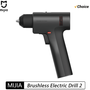 NEW Mijia Brushless Electric Drill 2nd gen Max 50N·m Torque 1900mAh 32 Level gear High Performance Brushless Motor Type-C - CN