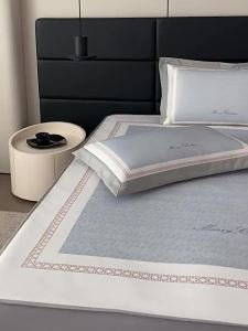 Drap Giường Mùa Hè Bằng Lụa Băng Cao Cấp 1200D Có Thể Giặt