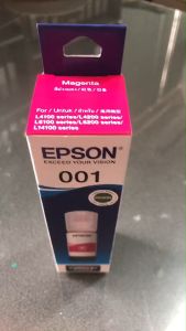 Epson T03Y300 M 70ml หมึกสีม่วงแดง แท้ศูนย์ของใหม่ 100% ใช้กับเครื่องปริ้นเตอร์ Epson L4150, L4160, L6160, L6170, L6190