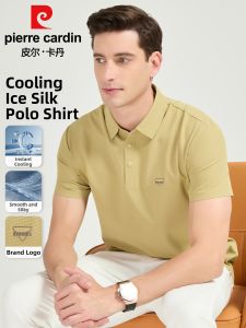 Pierre Cardin | Cool Ice Silk Mens T-shirt Polo Shirt