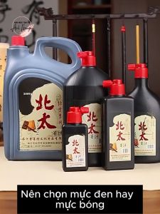 Mực Tàu Bắc Thái 2500ml2.5L Cực Lớn Chuyên Dụng Viết Thư Pháp Bút Lông Chất Lượng Cao Mùi Thơm Dễ Chịu Không Lắng Cặn