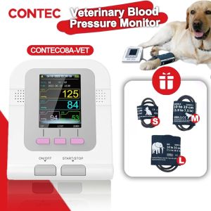 CONTEC08A-VET use Electronic Sphygmomanometer Digital Blood Pressure Veterinary Vet Use Monitor Pets Dog Cat Horse etc